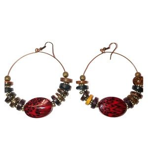 Multicolor Hoop Earrings